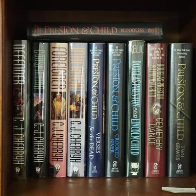 Collection of 10 Sci Fi Books Including C.J. Cherryh