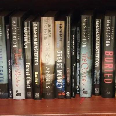 Collection of 25 Sci Fi Books Including Graham Masterton