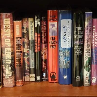 Collection of 23 Sci Fi Books Including Harry Harrison