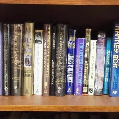 Collection of 33 Sci Fi Books Including James P. Blaylock