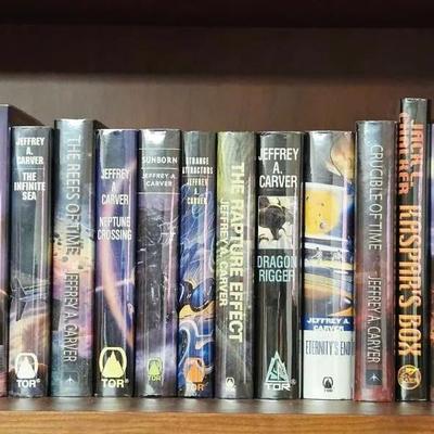 Collection of 24 Sci Fi Books Including Jack L. Chalker
