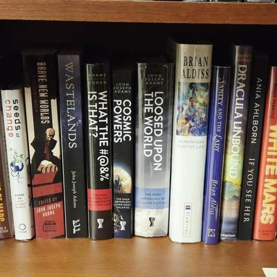 Collection of 13 Sci Fi Books Including John Adams