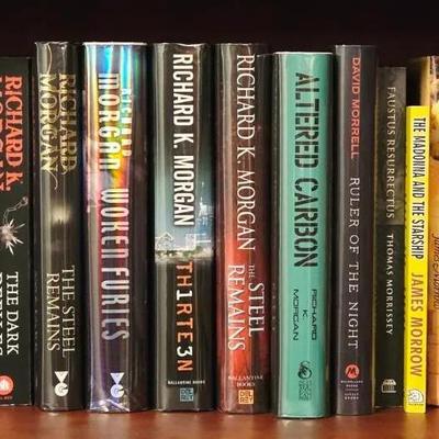 Collection of 22 Sci Fi Books Including Richard K. Morgan