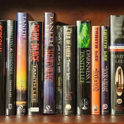 Collection of 22 Sci Fi Books Including Tanith Lee