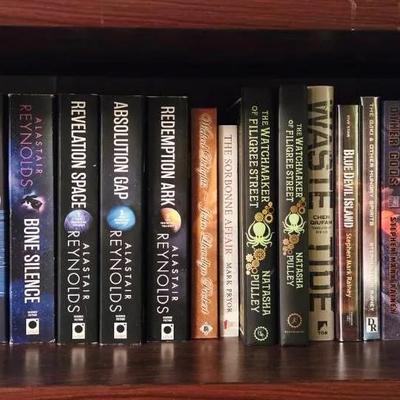Collection of 31 Sci Fi Books Including Alastair Reynolds