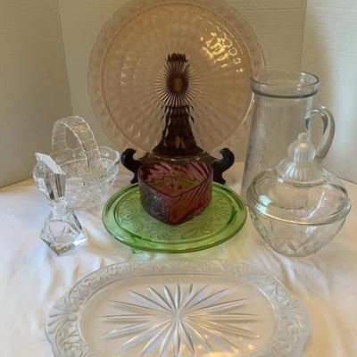 Colored & Frosted Glass Decor