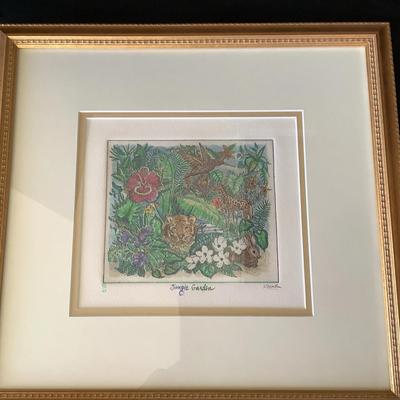 Jungle Garden Klunk Print 