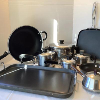 Revere Ware Pots & Pans & More (9)