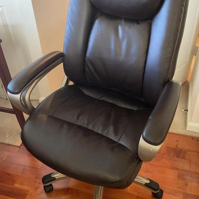 Faux Leather Adjustable Office Chair