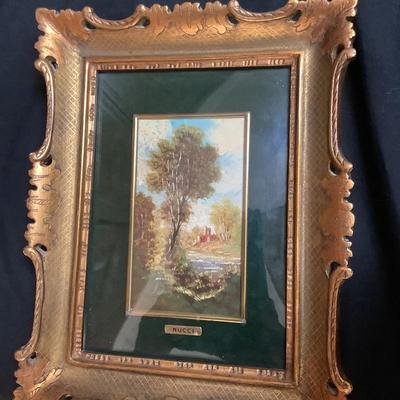 Vintage Painting By Nucci