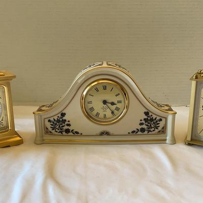 Trio Of Small Clocks