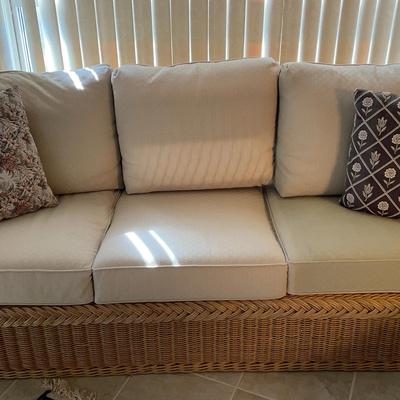 Wicker Sofa