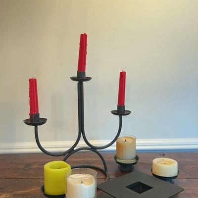 Black Metal Decor