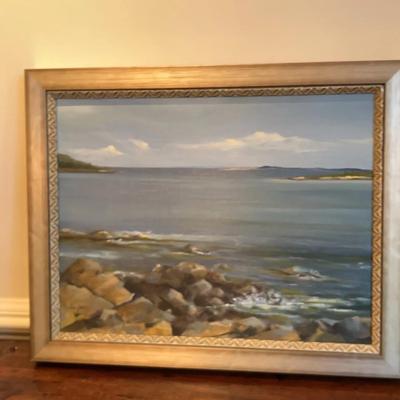 Nancy Baker Ocean Scene Painting