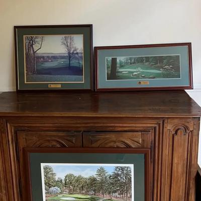 Golf Themed Art