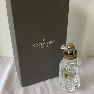 Waterford Crystal Golf Clubs In Caddy