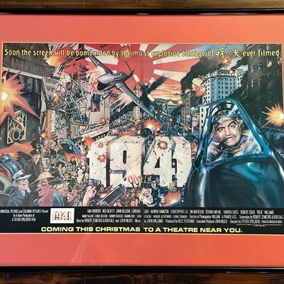 1978 Movie Poster Framed Of ‘1941’ The Movie With Dan Aykroyd 