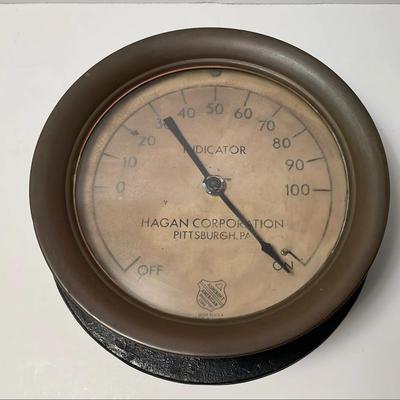 HAGAN Corporation INDICATOR Gauge 7.5” Diameter 