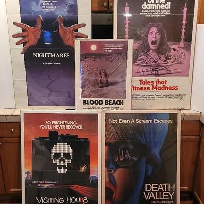 Horror Movie Posters 70s & 80s 