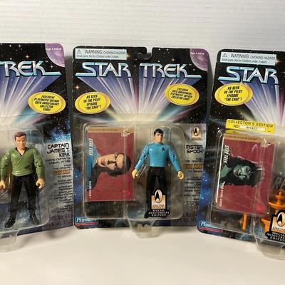 1996 Star Trek Action Figures - Kirk, Spock & Vina