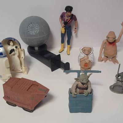 Yoda, E.T., Star Wars, Micro Machine Small Toy Lot