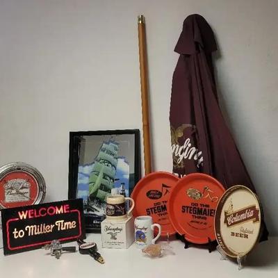 Bar Goodies - Beer Tap, Trays, Lighted Sign, Yuengling Table Umbrella, Steins & More
