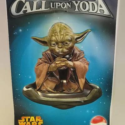 3-D Yoda Lot #11 Star Wars Pepsi Advertising 
