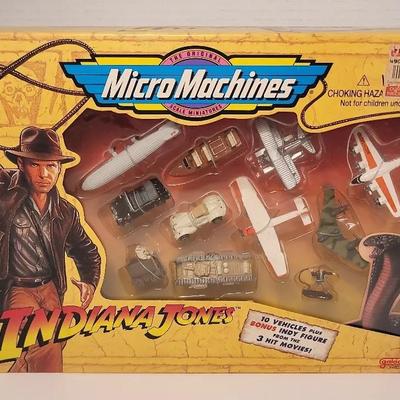 Micro Machines Indiana Jones 10 Vehicles Plus Indy 