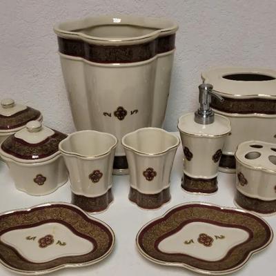 Croscill Bellissima Bath Accessories 