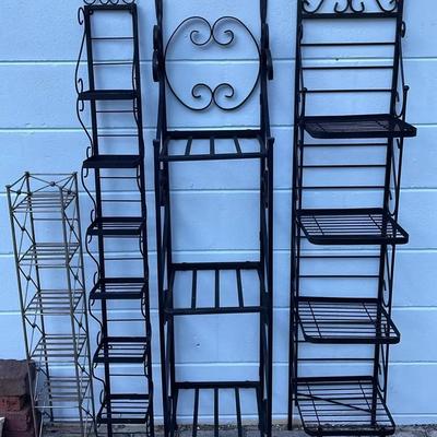 Plant Stands - Metal - Set Of 4