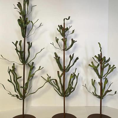 3 Metal Trees - Decor 