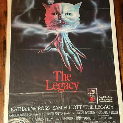 THE LEGACY With Sam Elliott Horror Movie Poster 1979