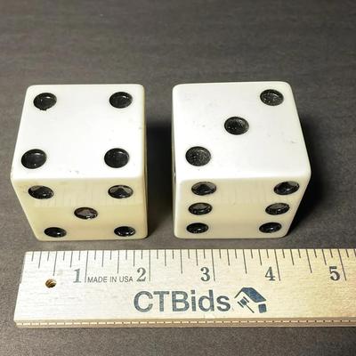 Jumbo Dice Pair 1 7/8”