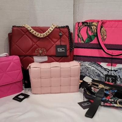 5 BC Handbags Unused