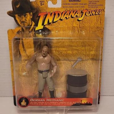  Indiana Jones German Mechanic Disney Theme Park Edition Action Figure