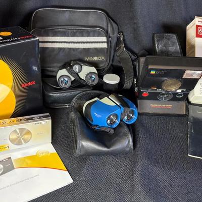 Kodak, Polaroid, RCA Cameras