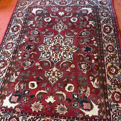 Iranian Hand Knotted Wool Rug 