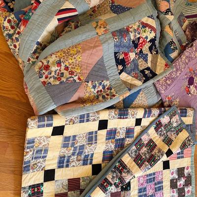 3 Handmade Quilts 