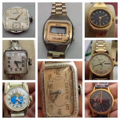 Group Of Vintage Watches