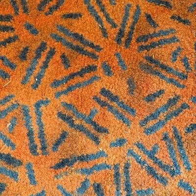 Two Vintage 1970’s Vibe Carpet