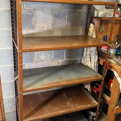 Metal Shelving Unit - 6 Shelves 