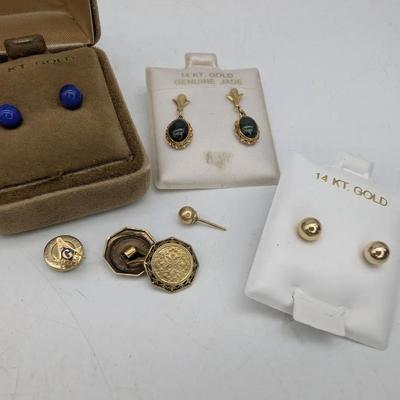 14K Gold Jewelry & Miscellany 