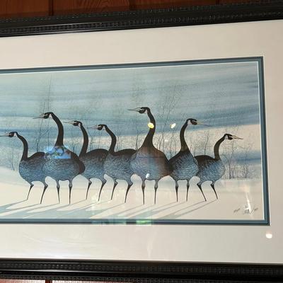 P. Buckley Moss Signed,Numbered And Professionally FramedPrint 