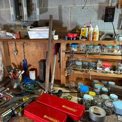 Tools And Contents On And Above Workbench 