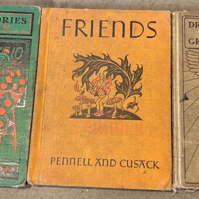 Vintage Books-Poe, Readers, Webster Dictionary 