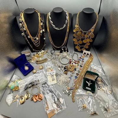 Sparkles And Chunky Fun Costume Jewelry Lot