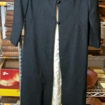 Vintage wool trench coat
