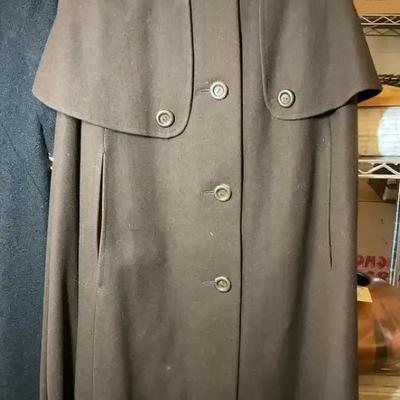 Raymond of london wool cape coat