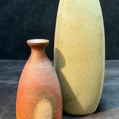 Ceramic vase by turkel signed artist