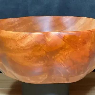 Kamani wood bowl